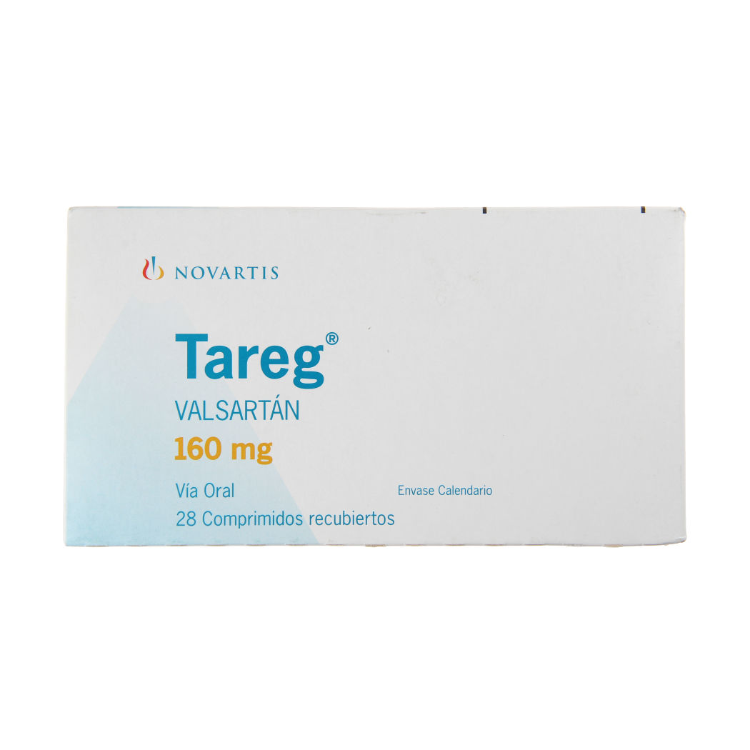 Tareg (R) Valsartán 160mg 28 Comprimidos Recubiertos