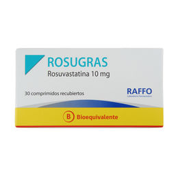 Rosugras (B) 10mg 30Com. Rec.