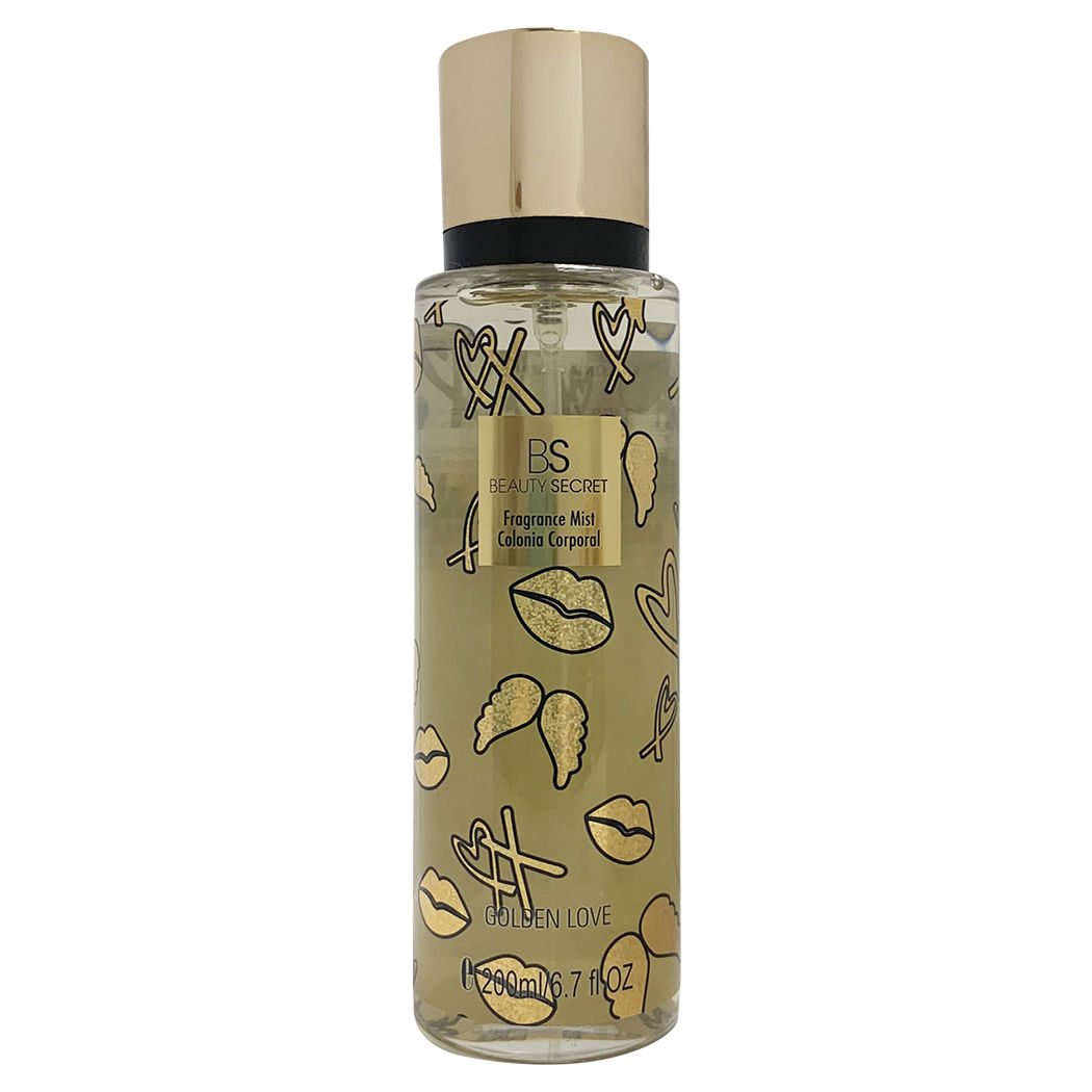 Body Mist Beauty Secret Golden Love colonia 200ml