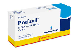 Prefaxil (B) Pregabalina 150mg 28 Cápsulas