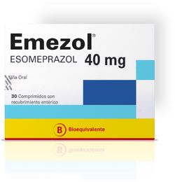 Emezol (B) Esomeprazol 40mg 30 Comprimidos