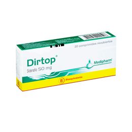 Dirtop Sildenafil 50 mg 20 Comprimidos