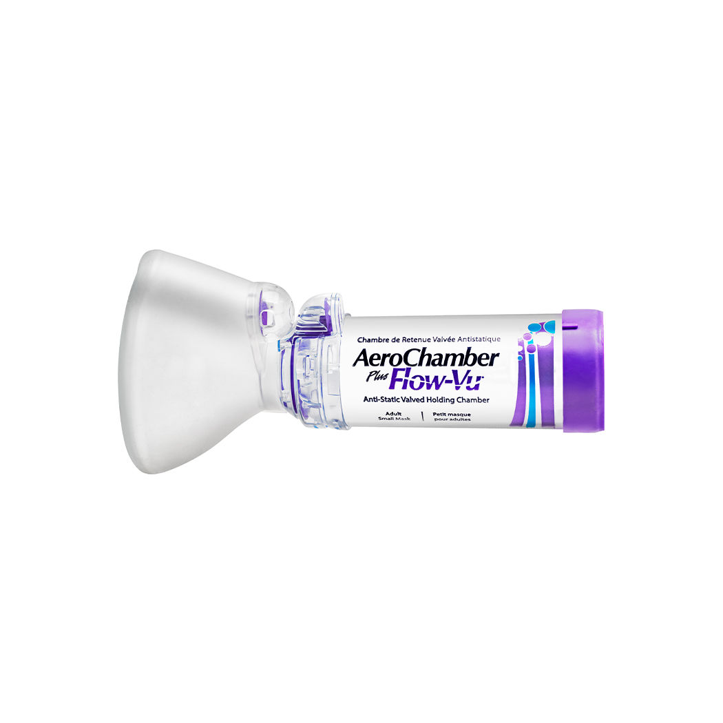 Aerocámara Plus Pediátrica Masc. Morado 1 Unidad