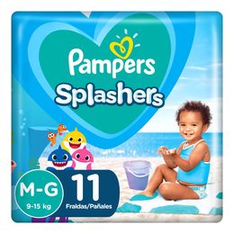 Pañales Para el Agua Splashers Talla M-G 11 Unidades