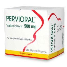 Pervioral (B) Valaciclovir 500mg 10 Comprimidos Recubiertos