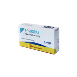 Rosugras (B) 20mg 30Com. Rec.