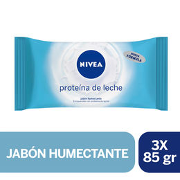 NIVEA Jabón Barra Milk 90g