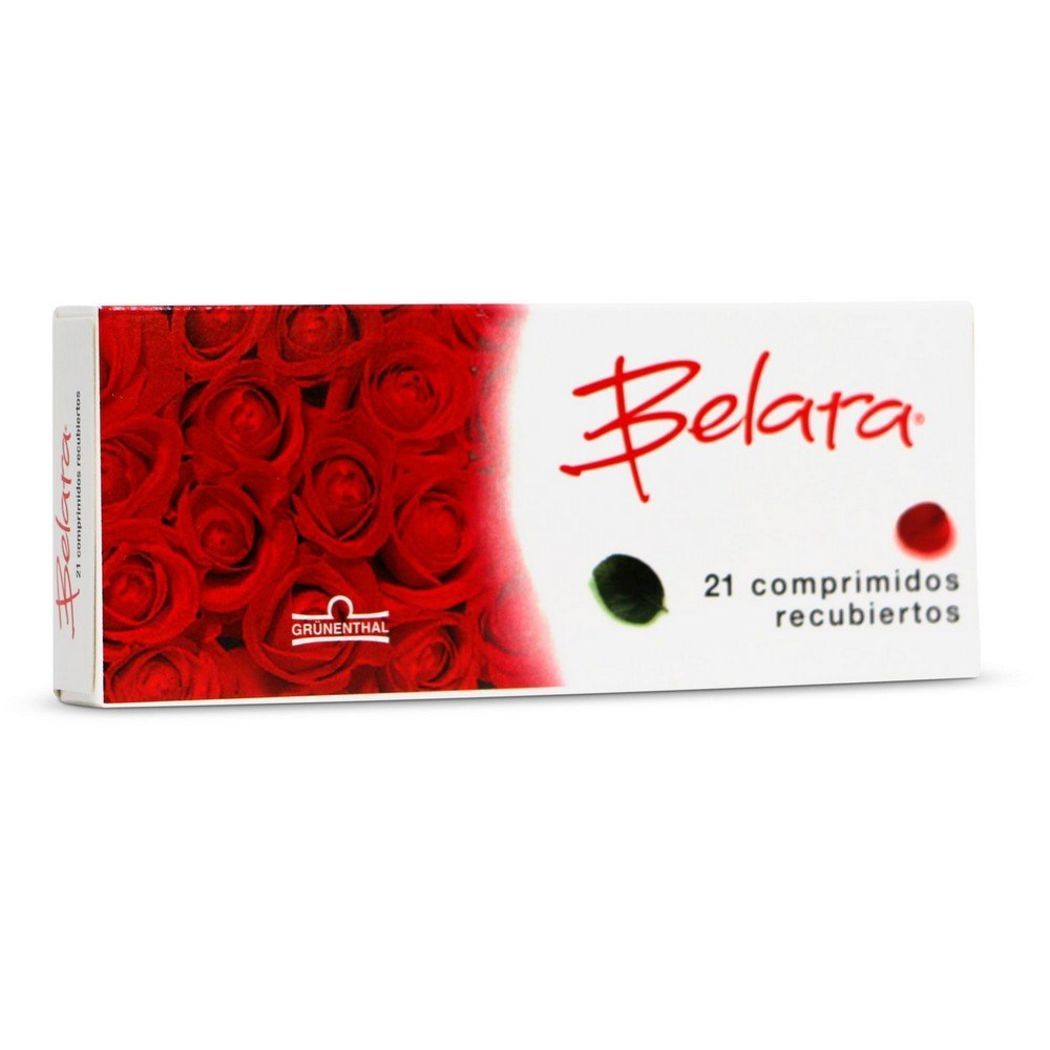 Belara (R) Clormadinona / Etinilestradiol 21 Comprimidos Recubiertos