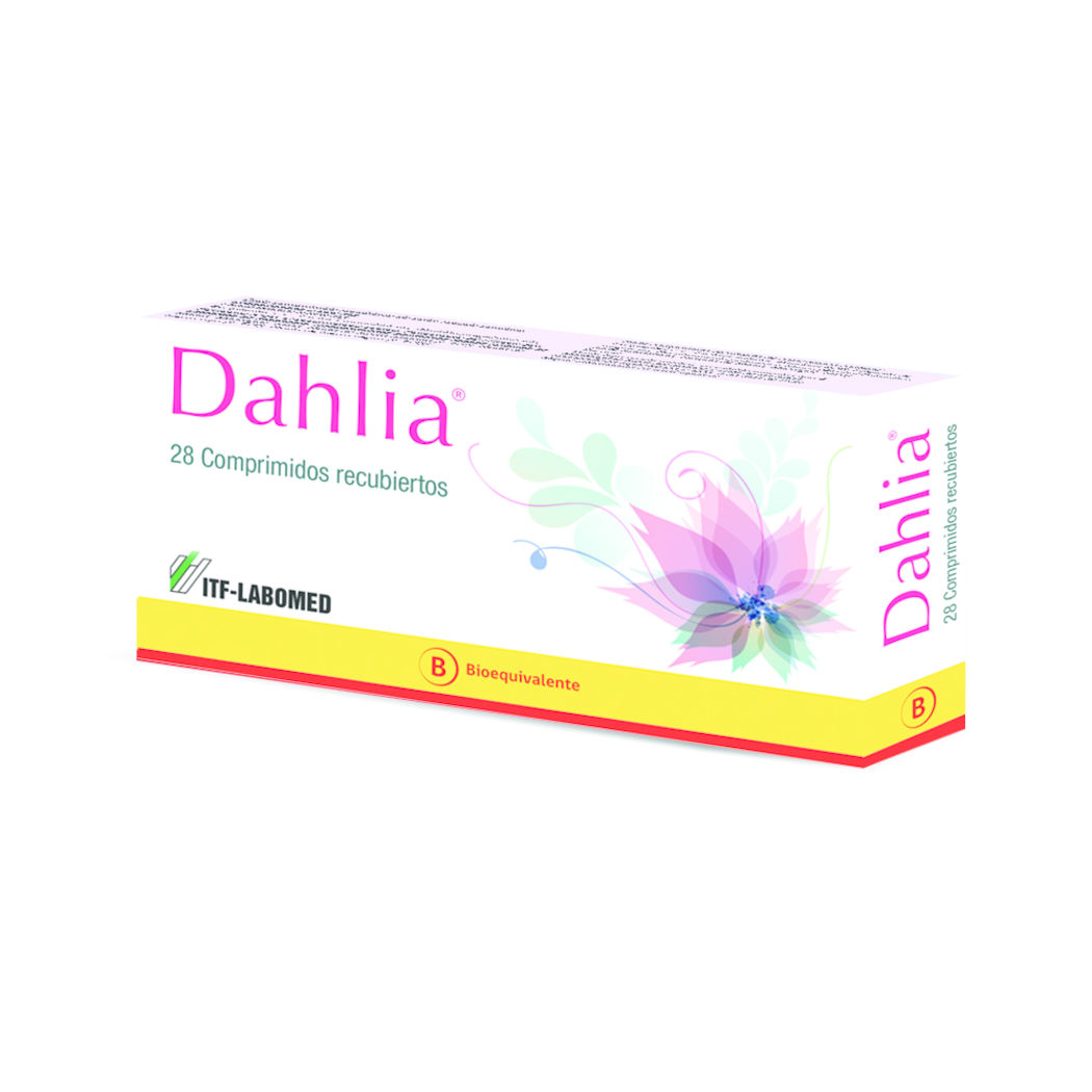 Dahlia (B) Drospirenona / Etinilestradiol 28 Comprimidos Recubiertos