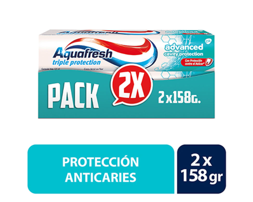 Crema Dental Advanced 2 Unidades