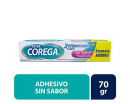 Corega Ultra Crema Adhesiva Sin Sabor 70g