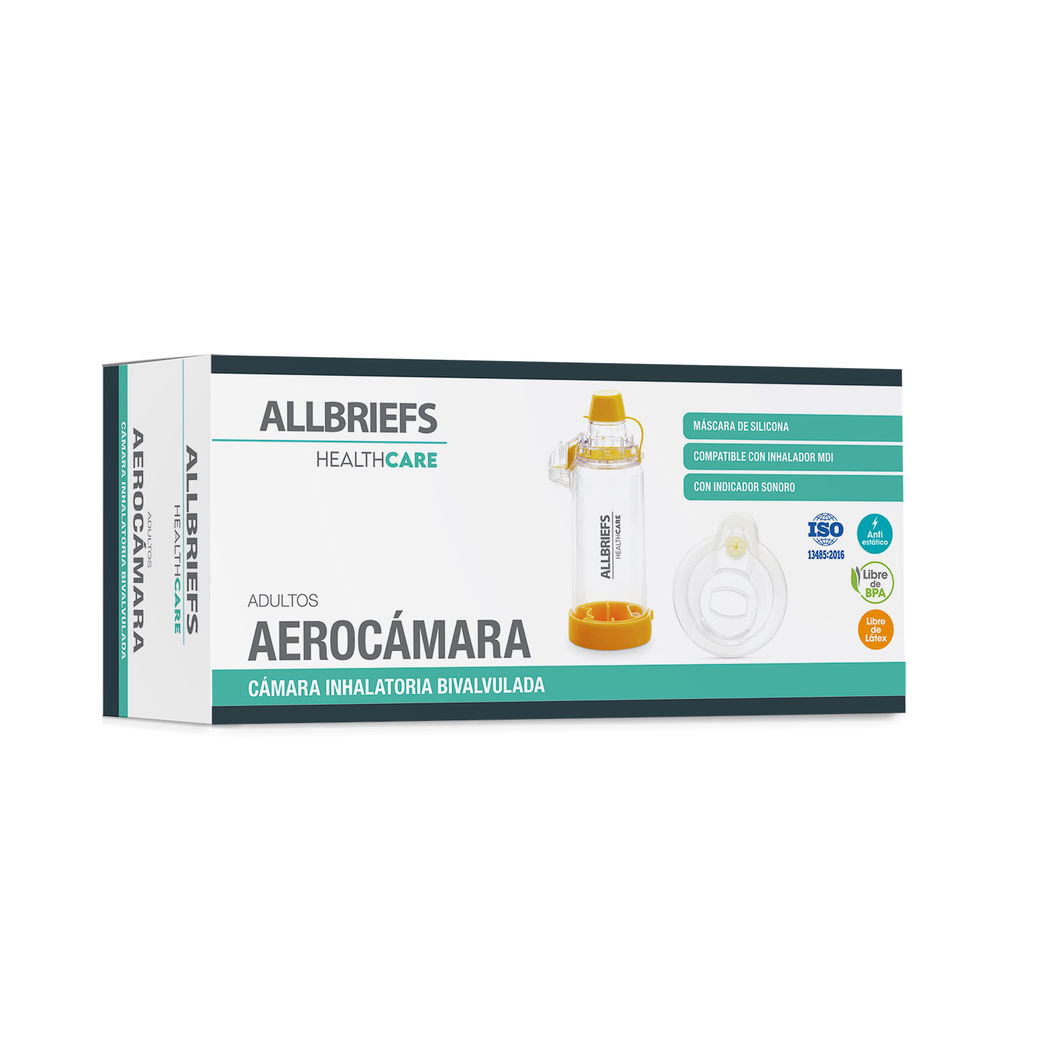 Aerocámara Bivalvulada Adultos