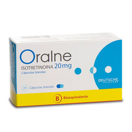 Oralne (B) Isotretinoína 20mg 30 Cápsulas