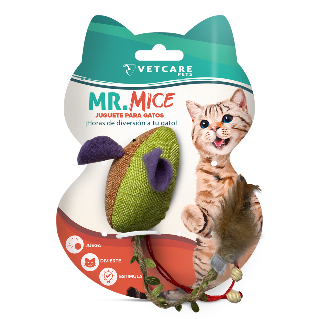 Juguete para gatos VetCare Mr Mice