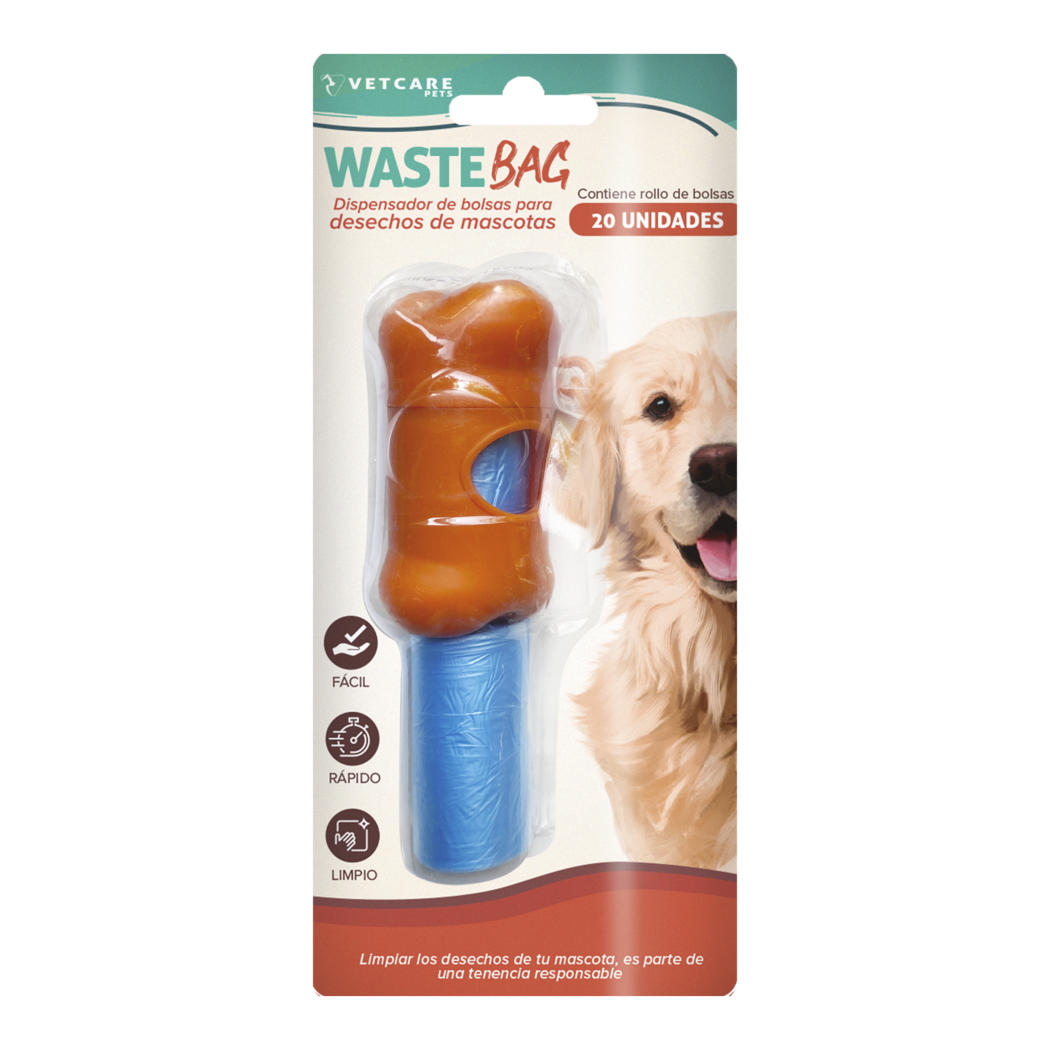 Vetcare Waste Bag Dispensador de Bolsas 