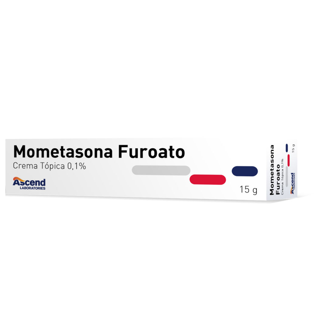 Mometasona 0.1% Crema Tópica 15g