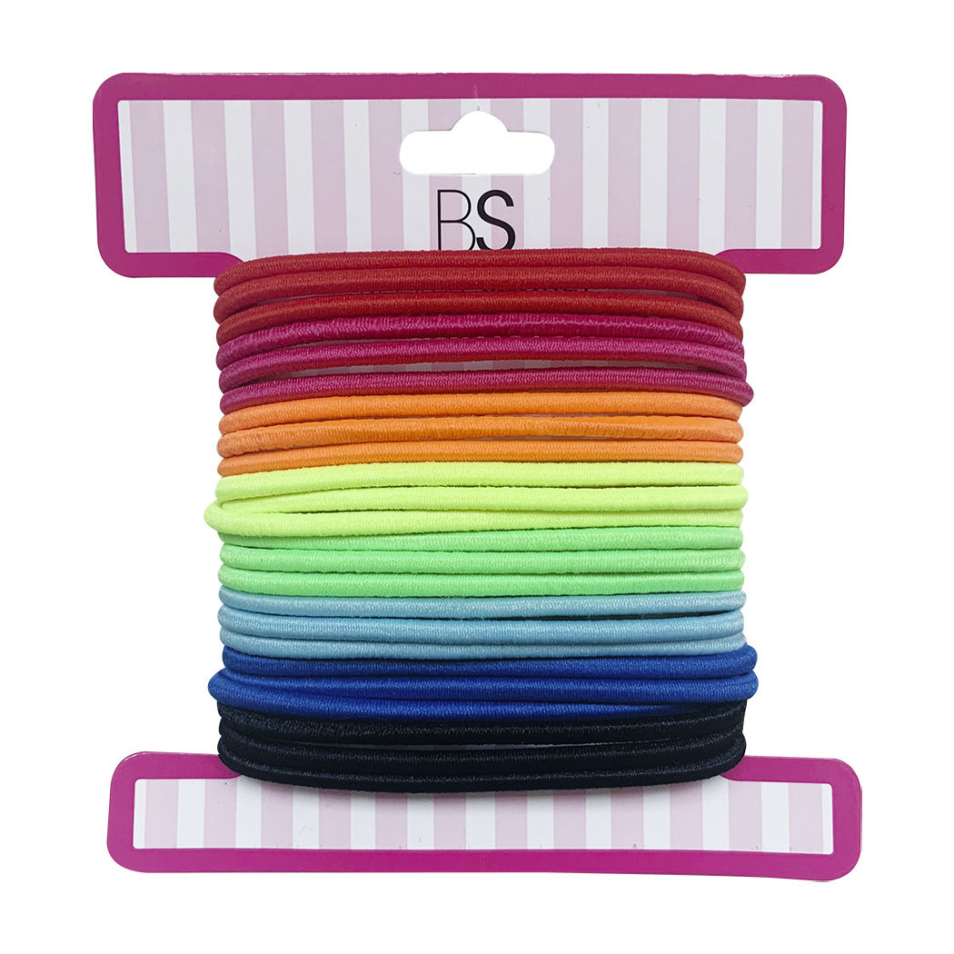 Beauty Secret Elásticos Colets Colores 24 unidades