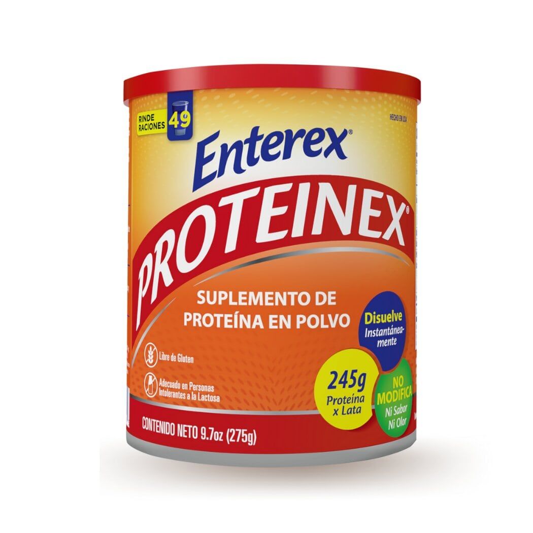 Complemento de Proteínas a Base de Caseinato de Calcio Proteinex 275g