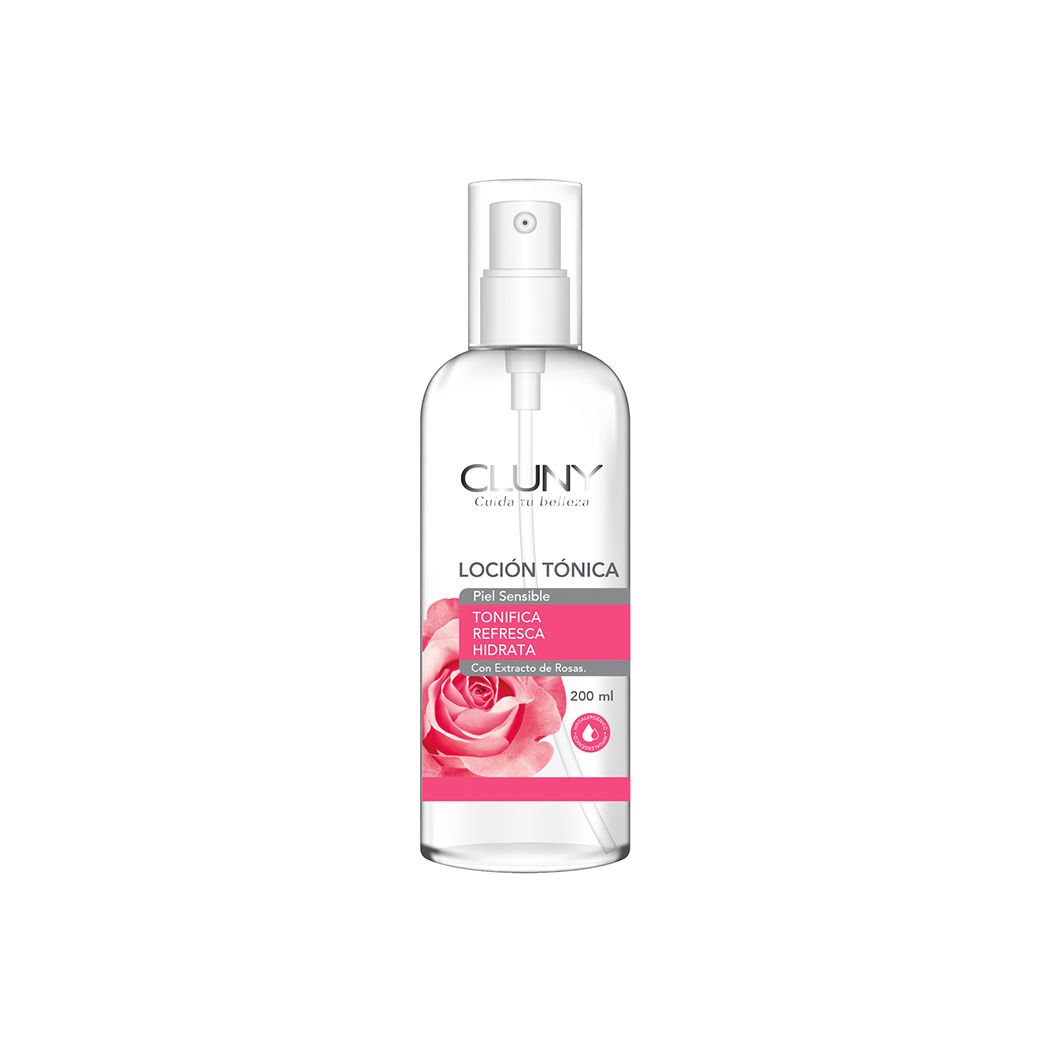 Loción Tónica con Extracto de Rosas Cluny 200ml