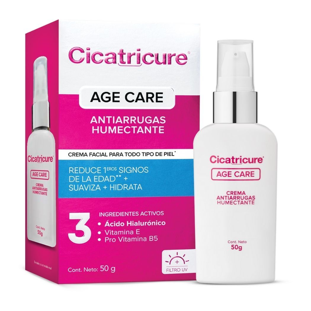 Age Care Humectante Crema Facial Antiarrugas 50 g