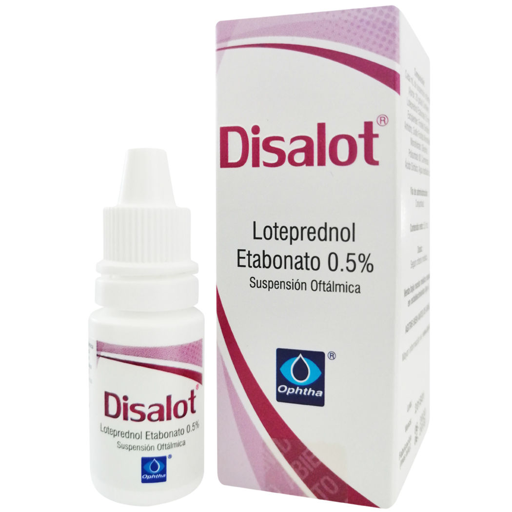Disalot Loteprednol 0.5% Solución Oftálmica 5ml
