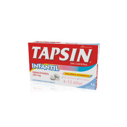 Tapsín Infantil (B) Paracetamol 16 Comprimidos