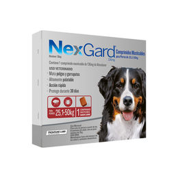 Nexgard Antiparasitario Masticable 136mg 25kg a 50kg