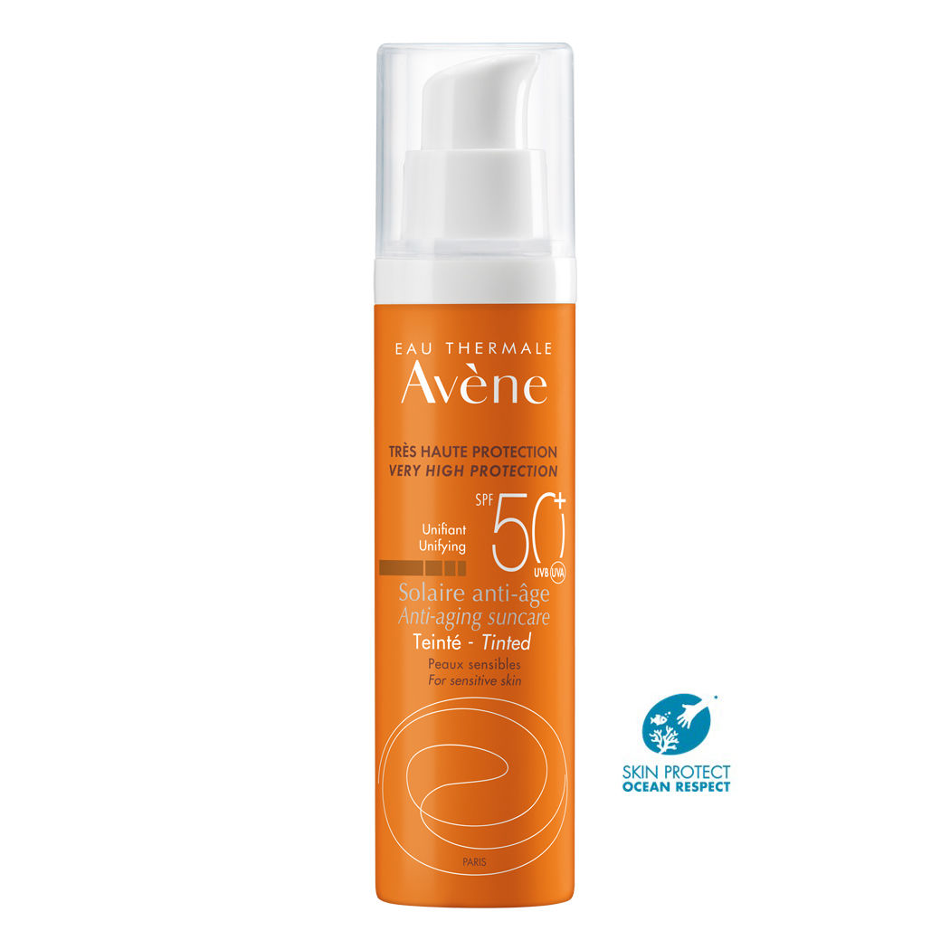 Protector Solar Anti-edad SPF50+ con Color