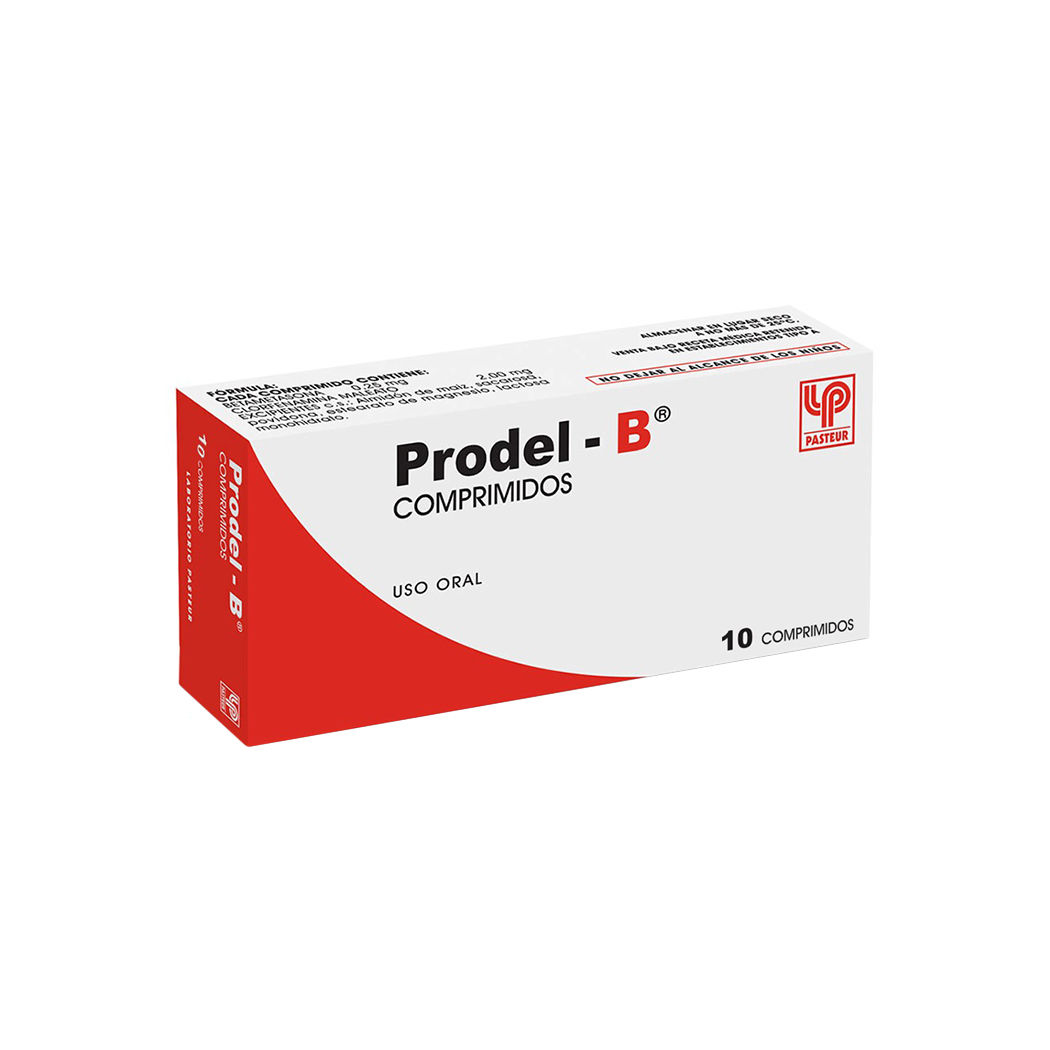 Prodel-B Betametasona / Clorfenamina 10 Comprimidos