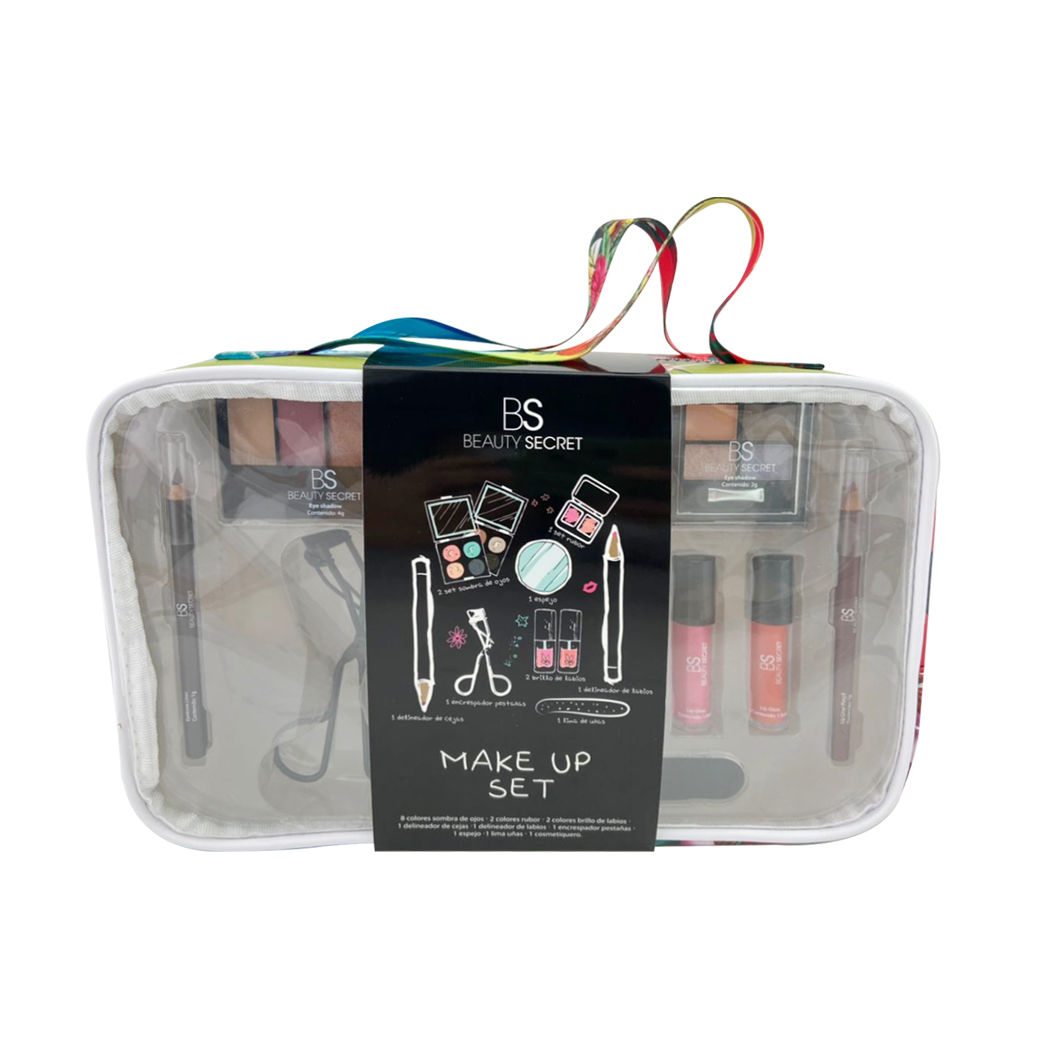 Maleta Cosmetiquero Maquillaje Beauty Secret 17pcs