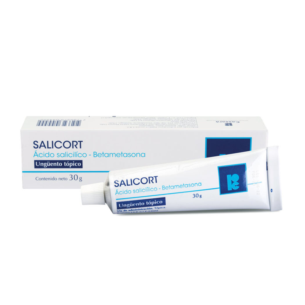 Salicort ícido Salicí­lico / Betametasona Ungüento Tópico 30g
