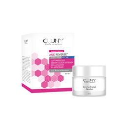 Crema Facial Noche Ácido Hialurónico Cluny Age Reverse 50ml