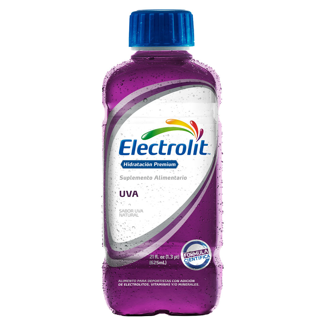 Bebida Hidratante Electrolit Uva 625 ml