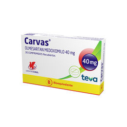 Carvas (B) Olmesartan 40mg 30 Comprimidos Recubiertos