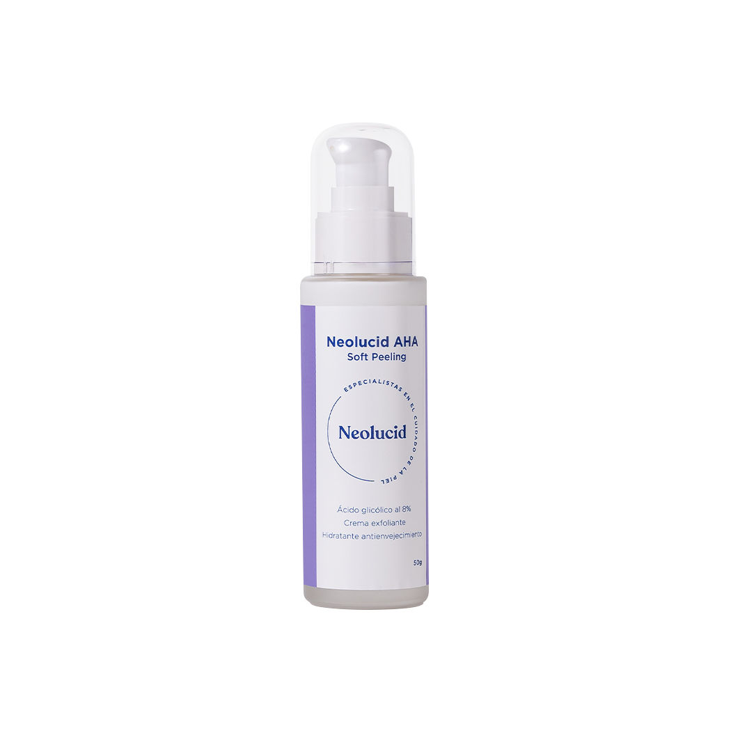 Neolucid AHA con Ácido Glicólico 8% y Exfoliante 50g