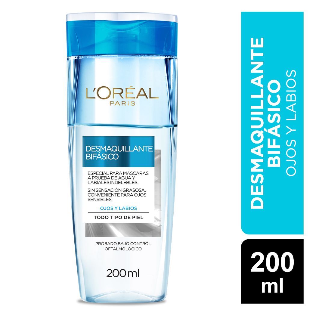Desmaquillante Bifasico L'Oréal 200ml
