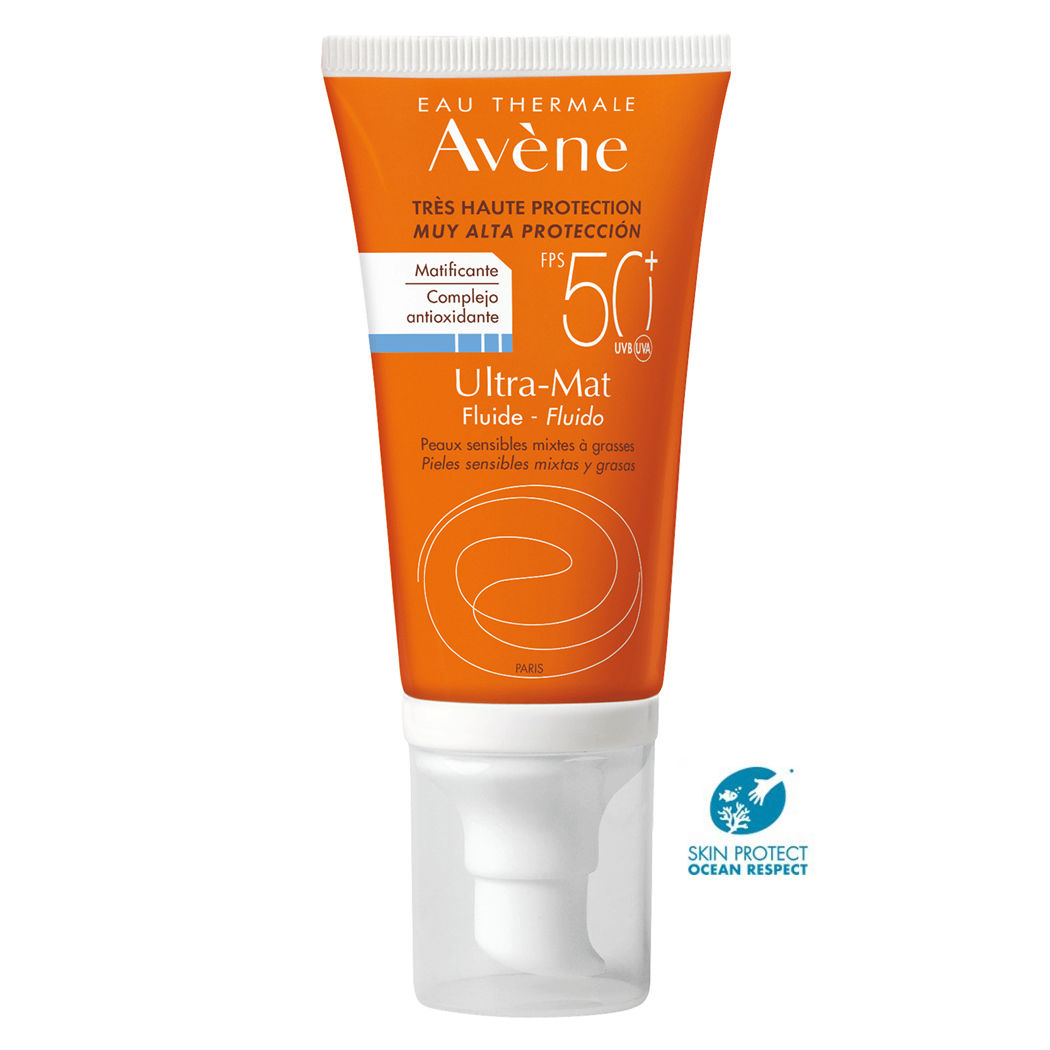 Protector Solar Fluido Ultra-Mat Matificante y Antioxidante FPS 50+