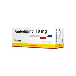 Amlodipino 10 mg 30 comprimidos