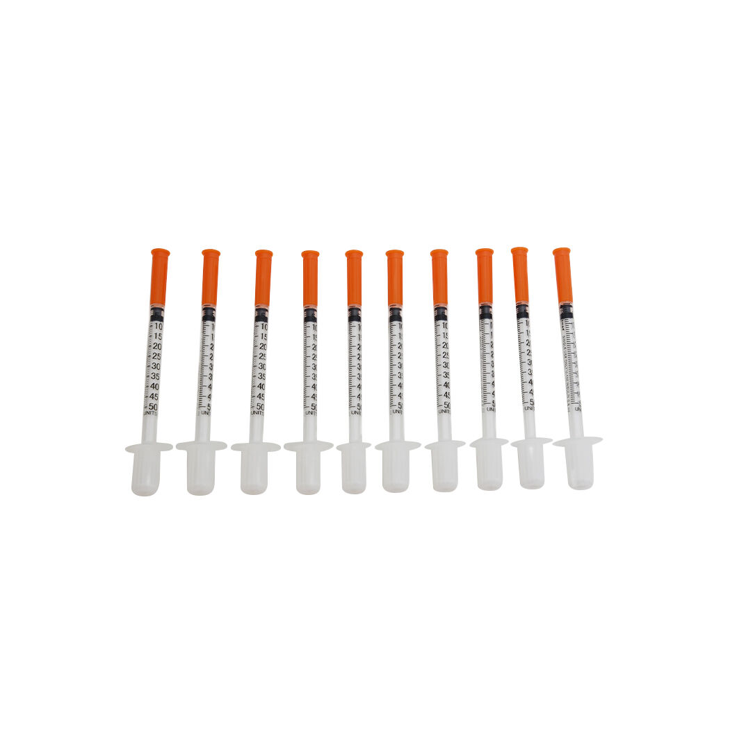 Jeringa Insulina 0.5 Ml. 10 Unidades
