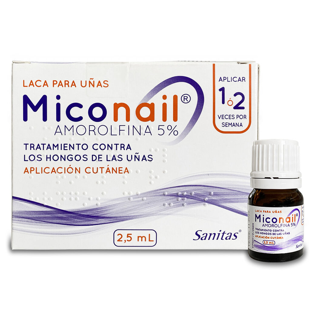 Miconail Amorolfina Laca Para Uí±as 2.5ml