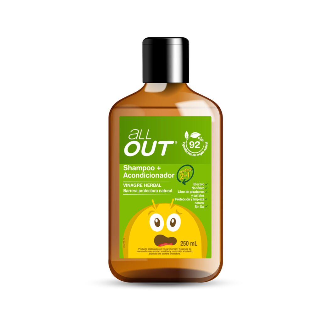 Shampoo y Acondicionador All Out 250ml