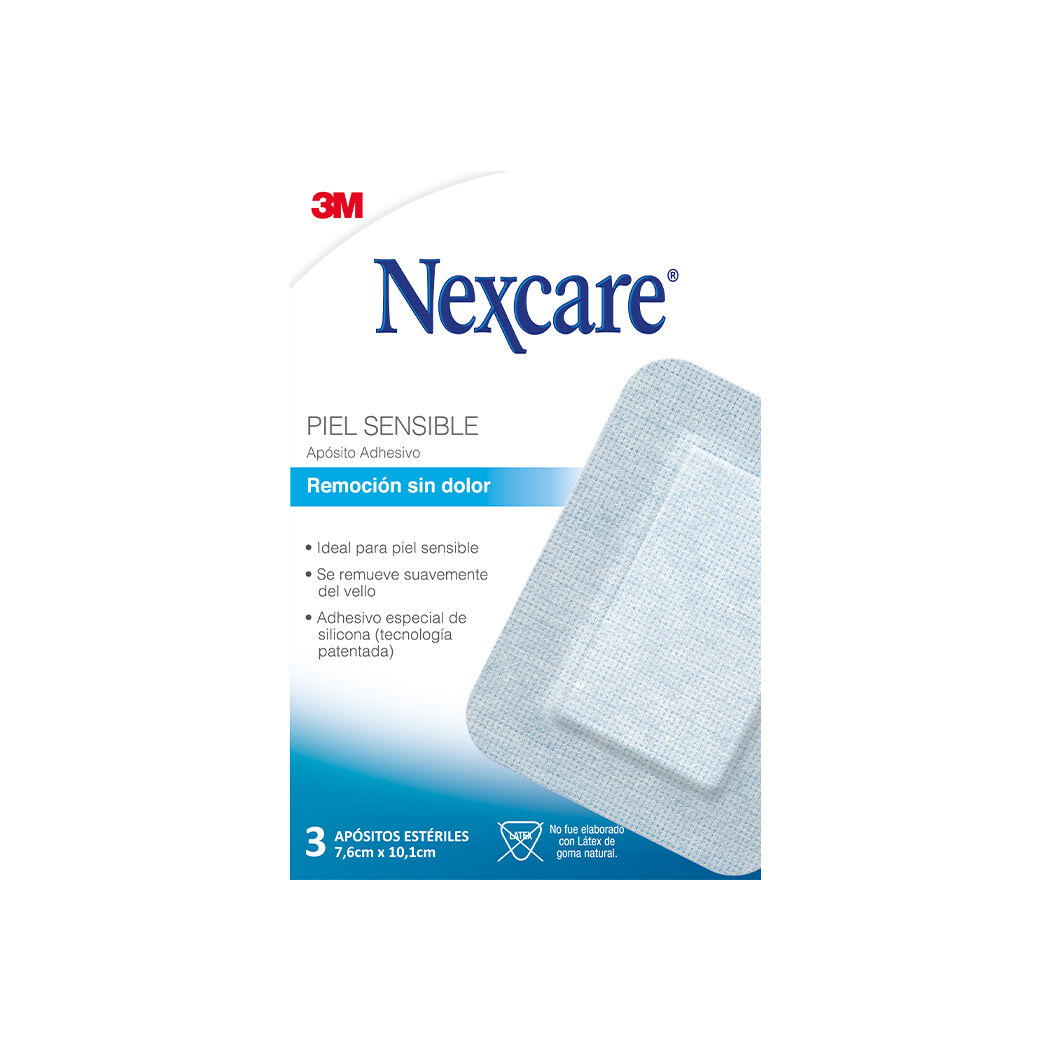 Nexcare Aposito Remoción Sin Dolor 3 Unidades