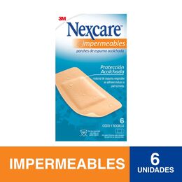 Parche Impermeable Acolchado y Flexible 6 Unidades
