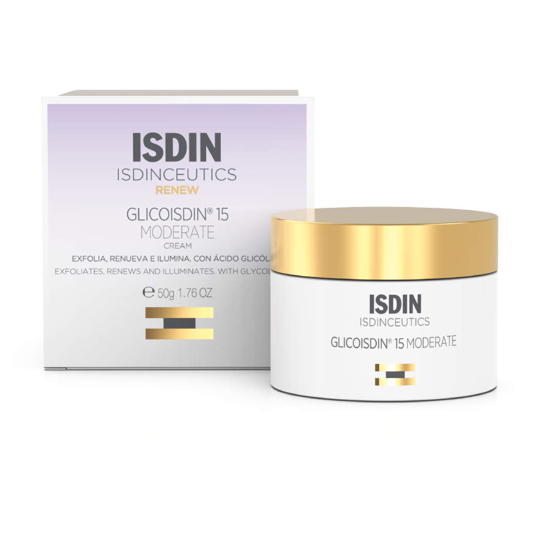 Glicoisdin 15% Moderate Crema Facial Antiedad 50g