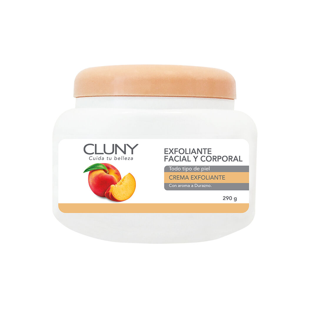 Cluny Exfoliante Facial y Corporal Durazno 290g