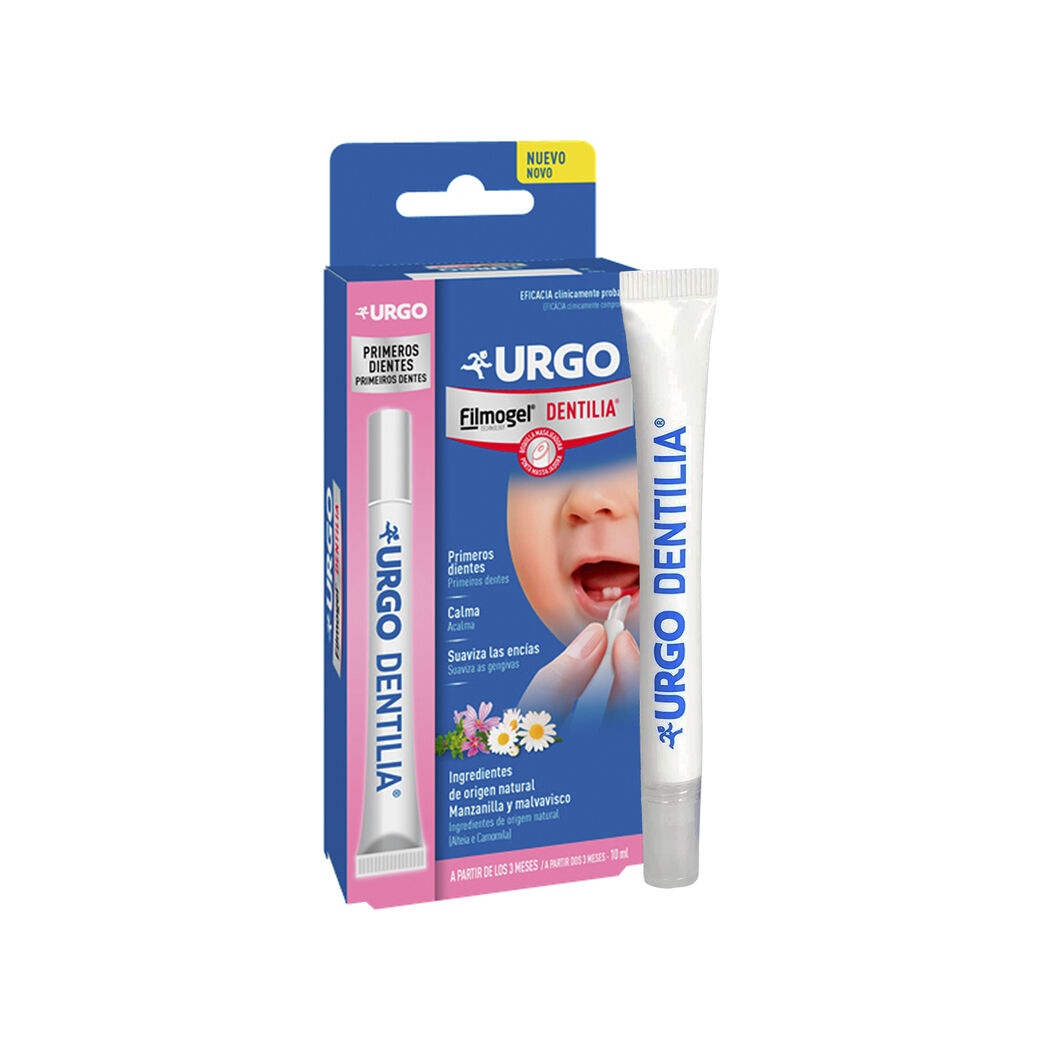 Gel Primeros Dientes Urgo Dentilia 1 Unidad