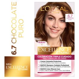 Tintura Excellence Creme 6.7 Chocolate Puro