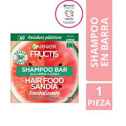 Hair Food Sandía Shampoo Barra 60 gr