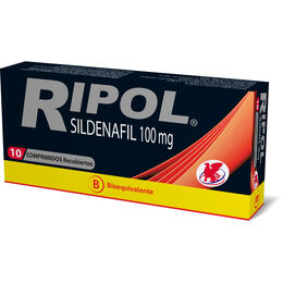 Ripol Sildenafil 100 mg x 10 comprimidos recubiertos
