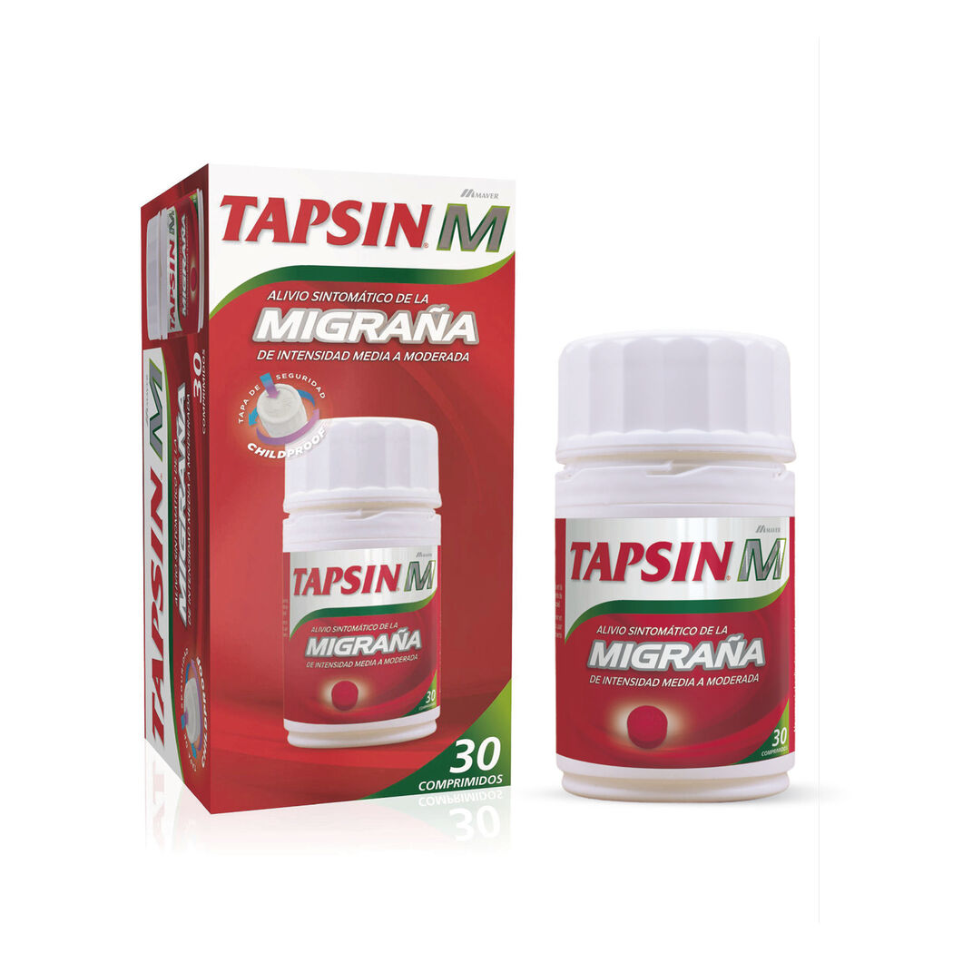 Tapsín M 30 Comprimidos Recubiertos